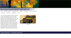 Desktop Screenshot of luxurytravelinstitute.com